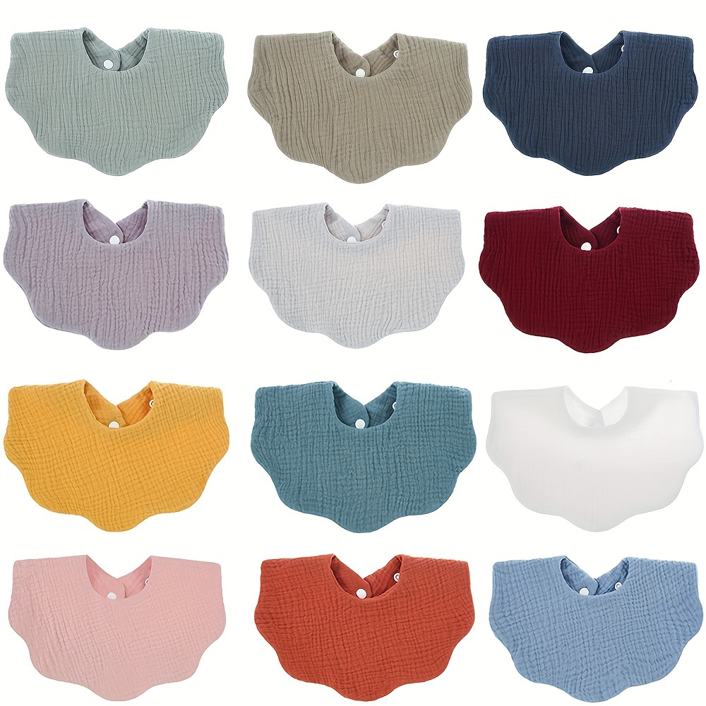 Baby Clothing Fabric - 1 pz cotone morbido bavaglini per