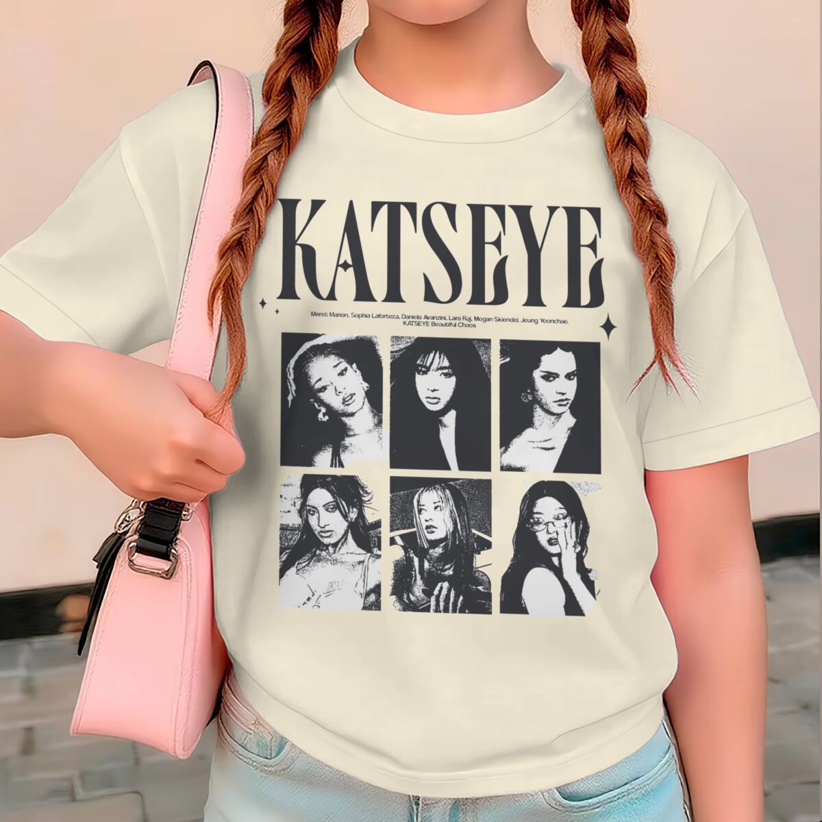 Baby Clothing For Sale - KATSEYE Top estivi con stampa per