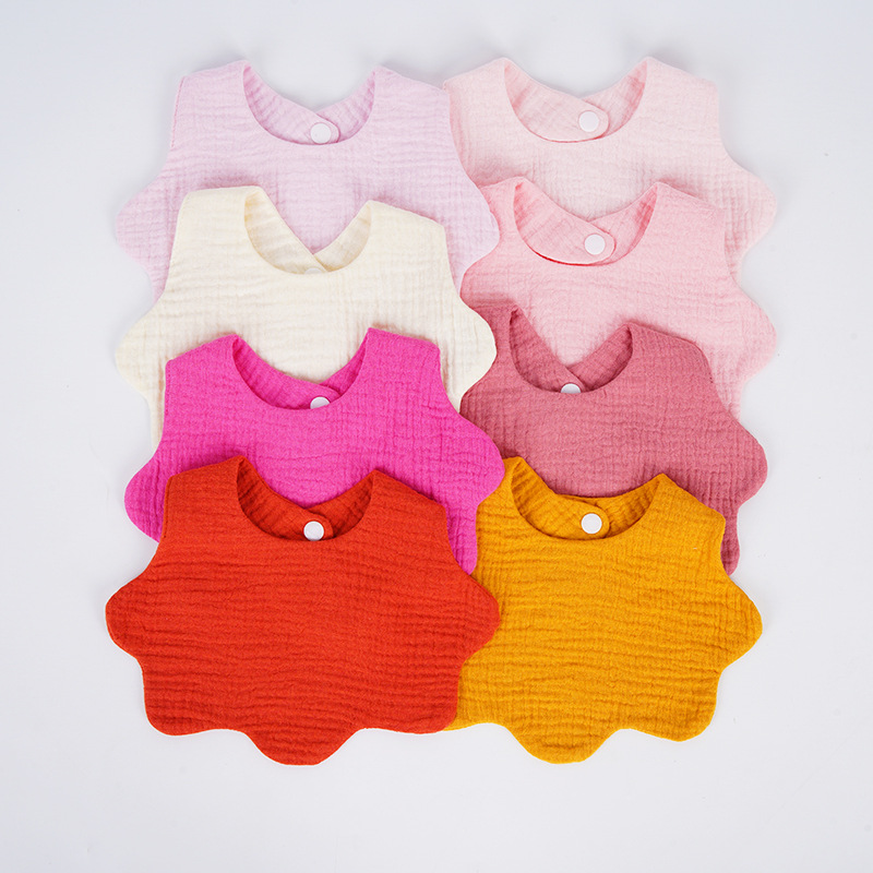 Baby Clothing Fabric - Bavaglini in cotone morbido con stampa