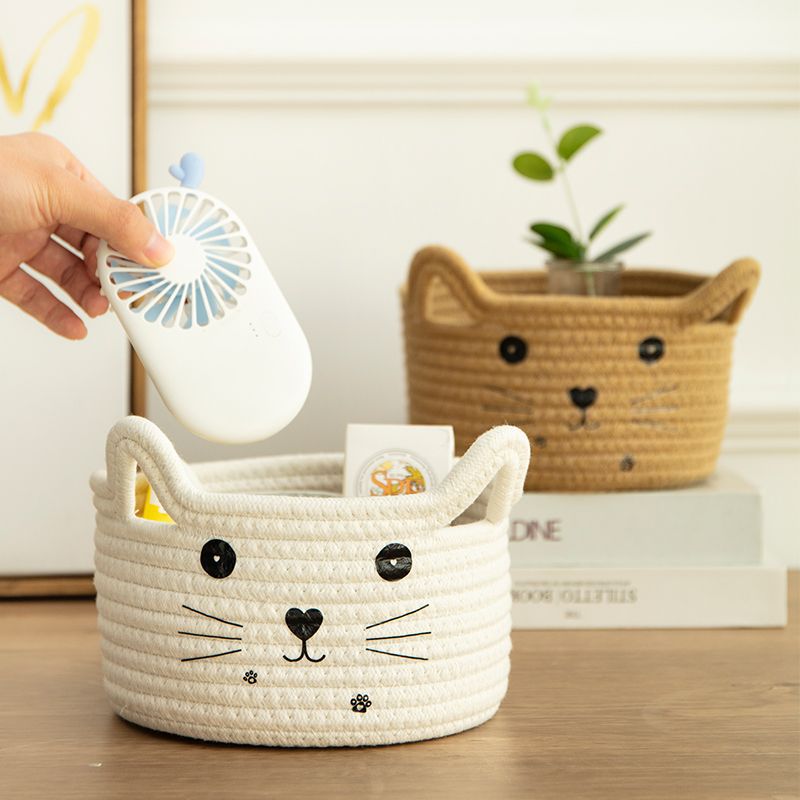 Baby Clothing Basket - Simpatiche cestini portaoggetti in cotone intrecciato