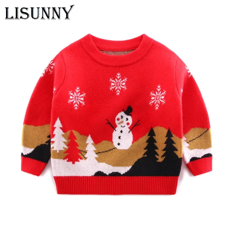 Baby Clothing Jumper - 2025 Autunno Inverno Kid Natale Maglione