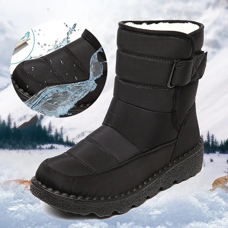 Soft Sole Booties - 2025 Stivali da neve impermeabili da