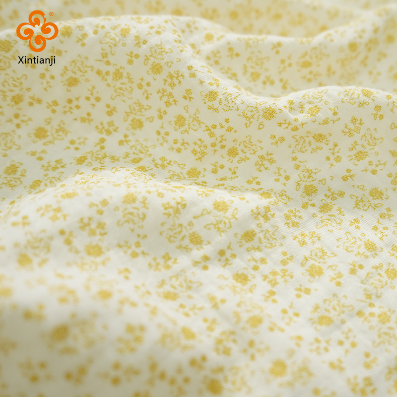 Baby Clothing Yellow - 135x50cm doppio tessuto di garza Crepe