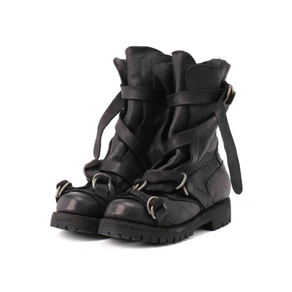 Soft Sole Booties - Stivali da moto in pelle da