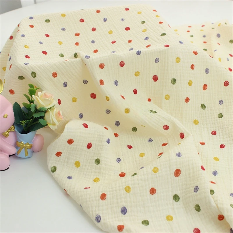 Tessuto in doppia garza versat - Baby Clothing Fabric recensione e prezzo