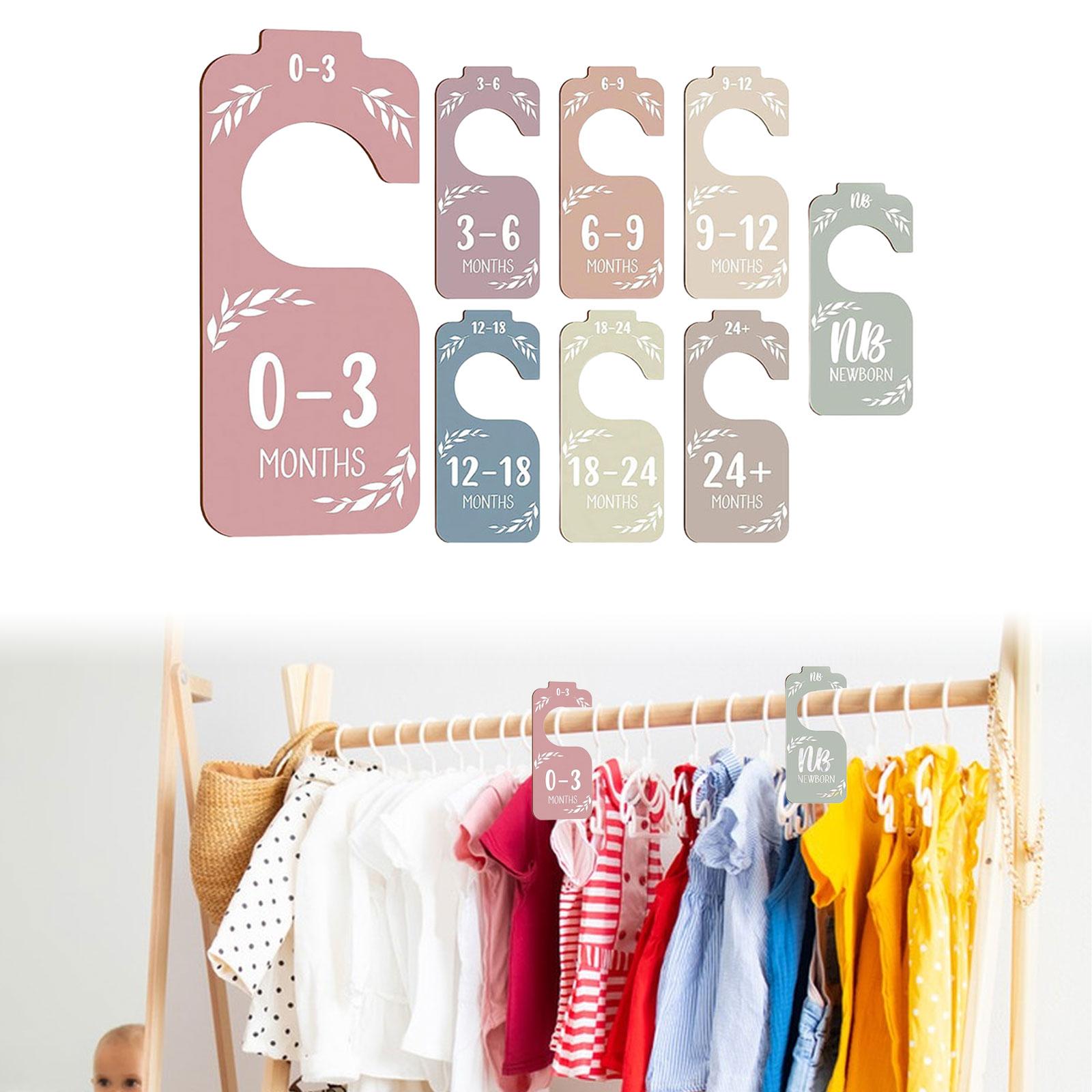 Set di 8 Divisori per Armadio  - Baby Clothing Rack Gift recensione e prezzo