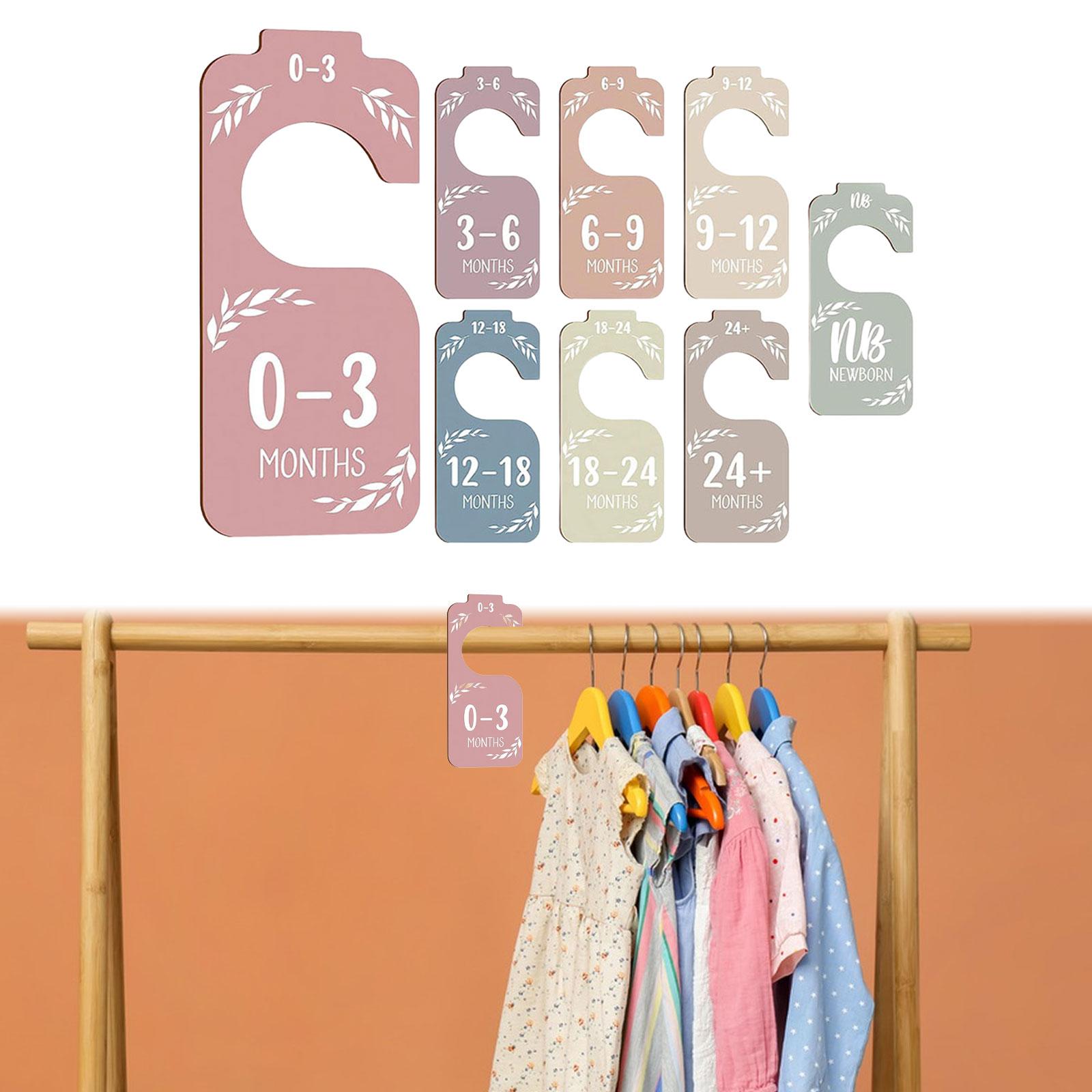 Set di 8 Divisori per Armadio  - Baby Clothing Rack Gift recensione e prezzo
