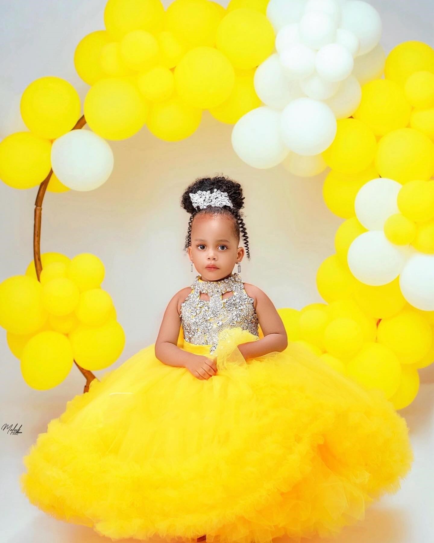Splendido abito da ragazza di  - Baby Clothing Yellow recensione e prezzo