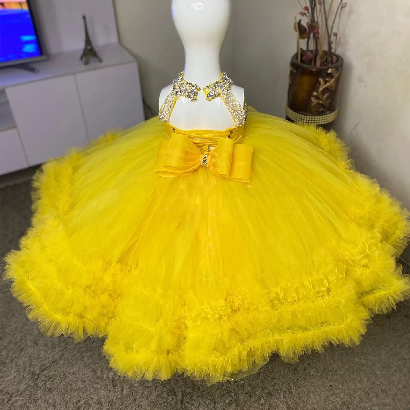 Splendido abito da ragazza di  - Baby Clothing Yellow recensione e prezzo