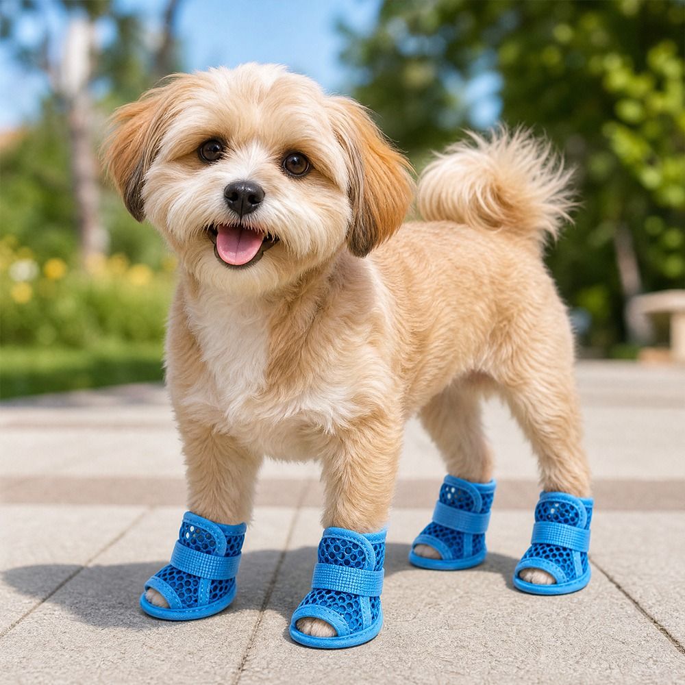4 Pezzi Scarpe per Cani in Ret - Soft Sole Booties recensione e prezzo