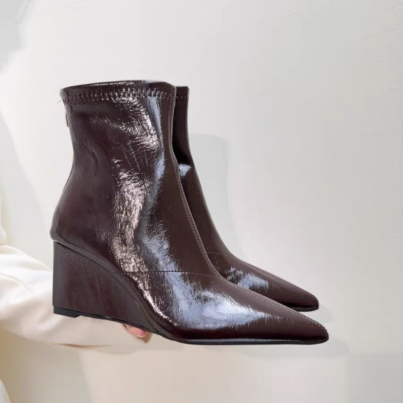 Stivaletti con zeppa Moda Punt - Soft Sole Booties recensione e prezzo