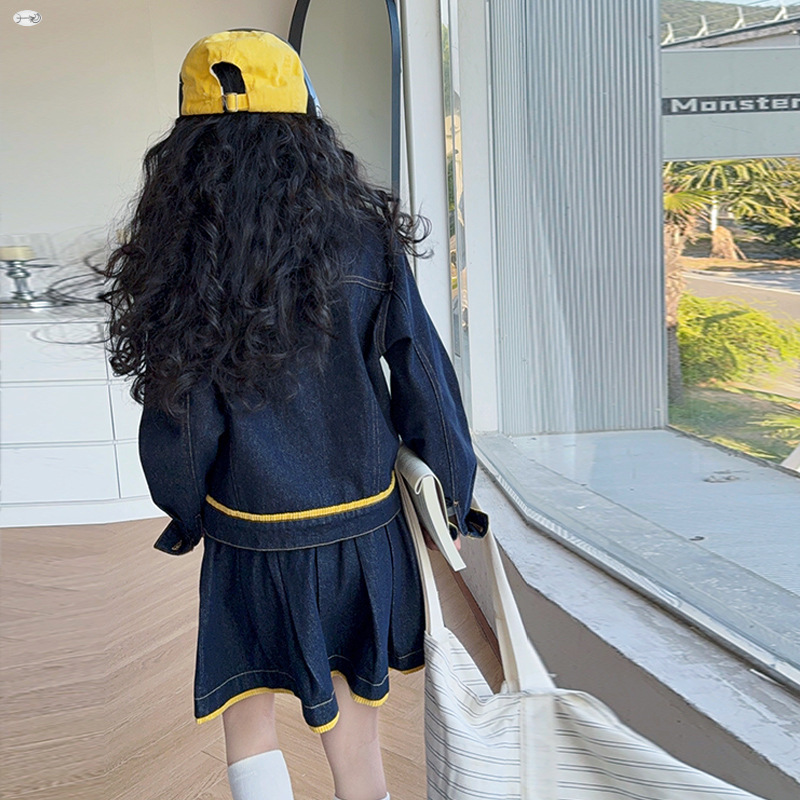 Set di giacca e gonna in denim - Baby Clothing Yellow recensione e prezzo