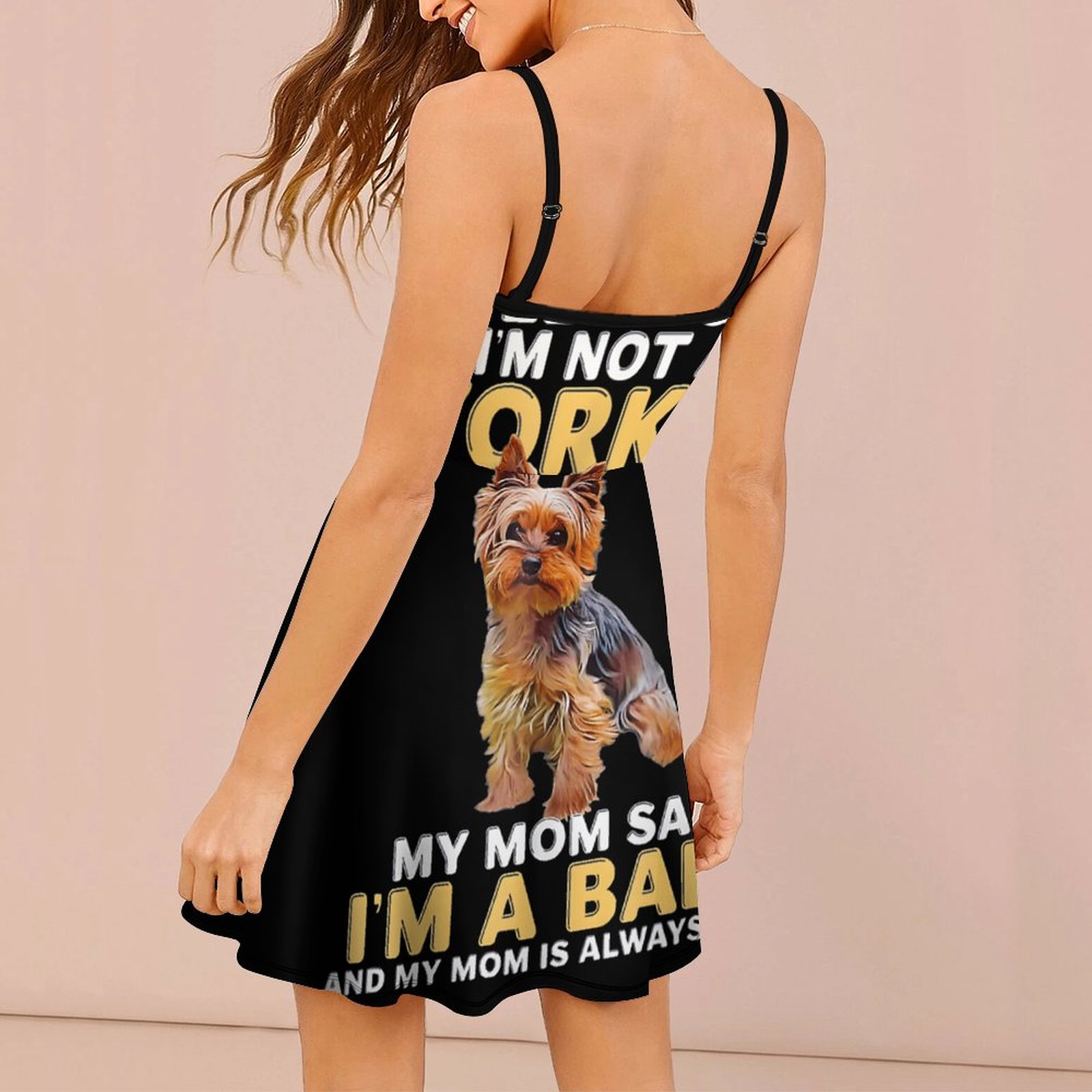 Cute Yorkie Baby Quote Abito d - Baby Clothing Quotes recensione e prezzo