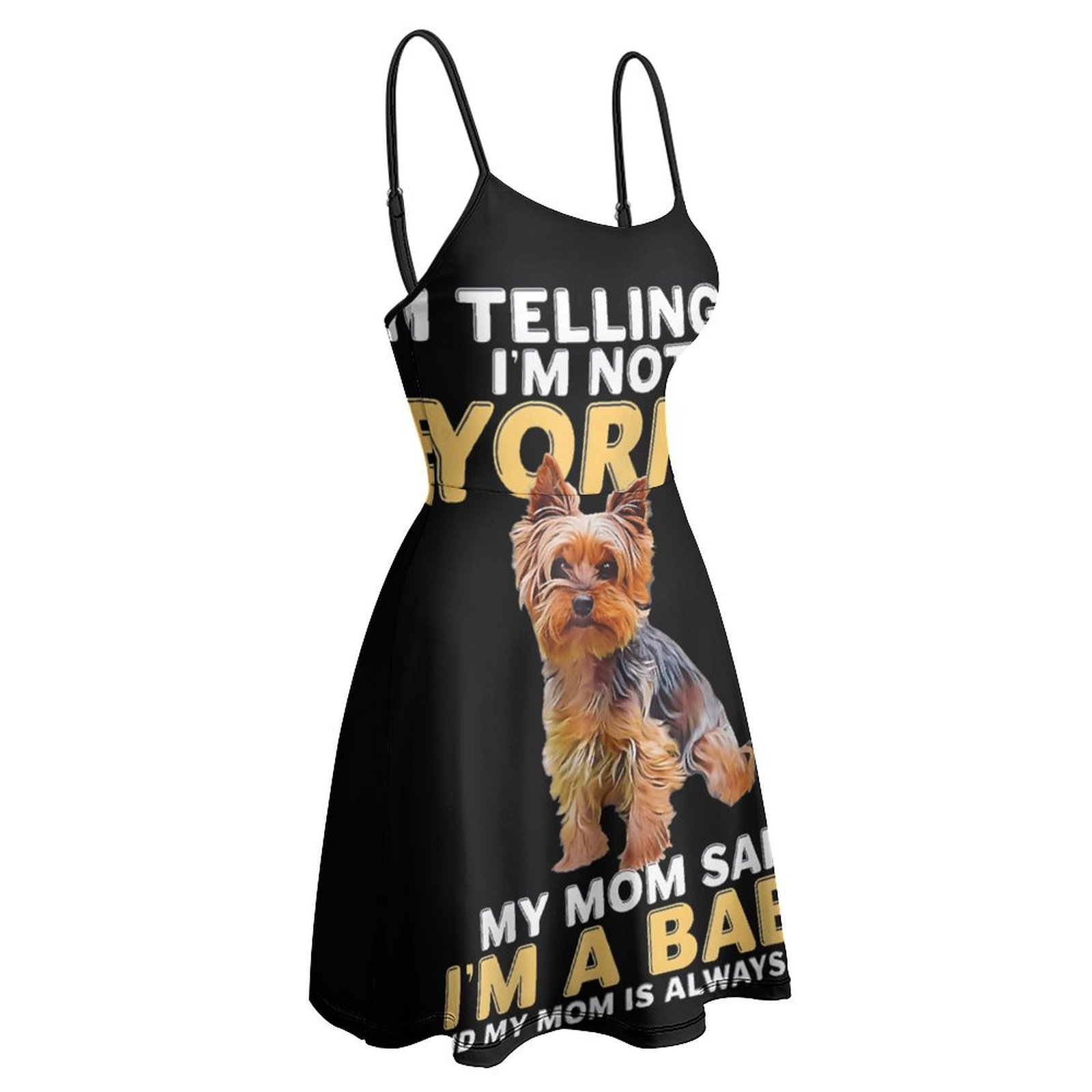Cute Yorkie Baby Quote Abito d - Baby Clothing Quotes recensione e prezzo