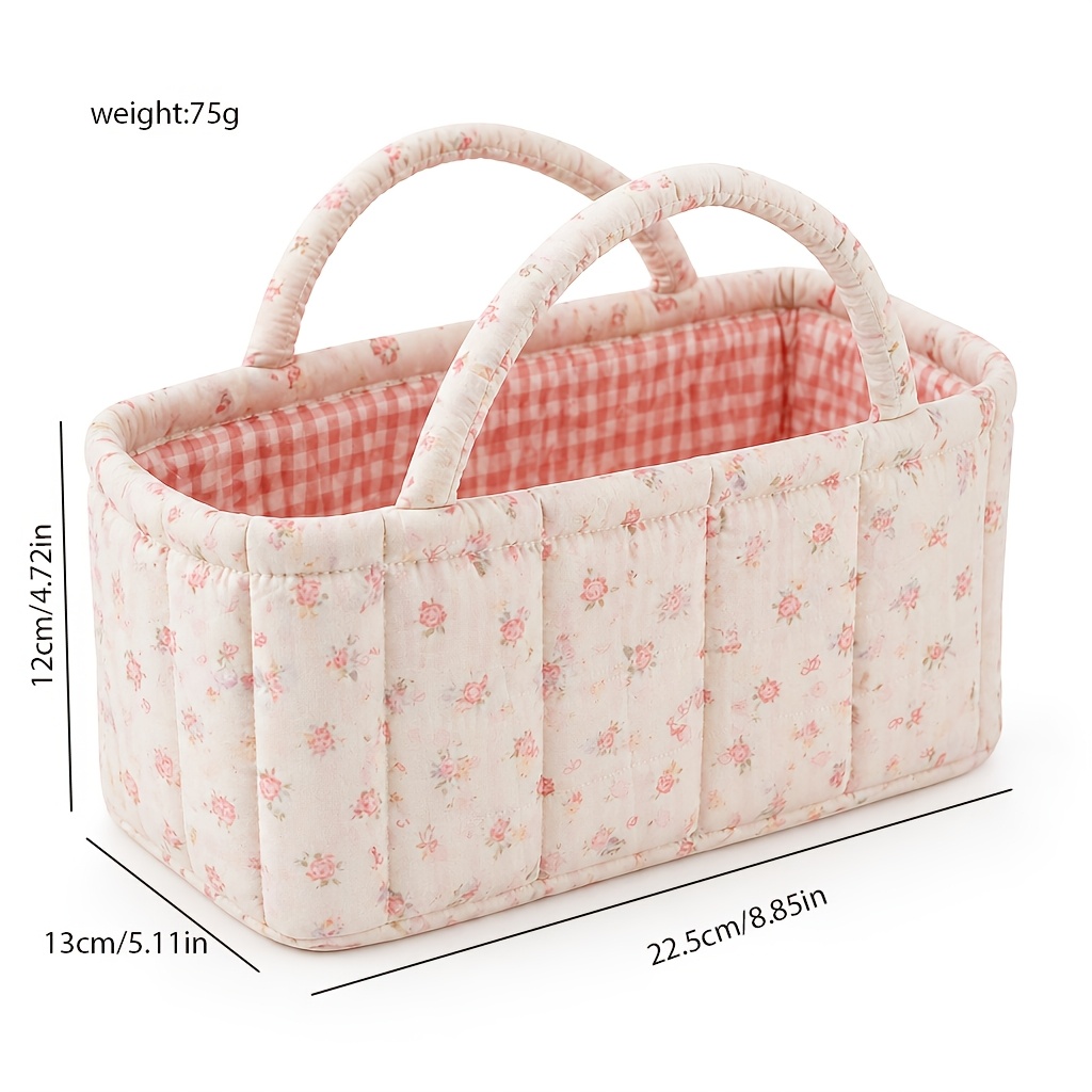 Cesto portaoggetti trapuntato  - Baby Clothing Basket recensione e prezzo