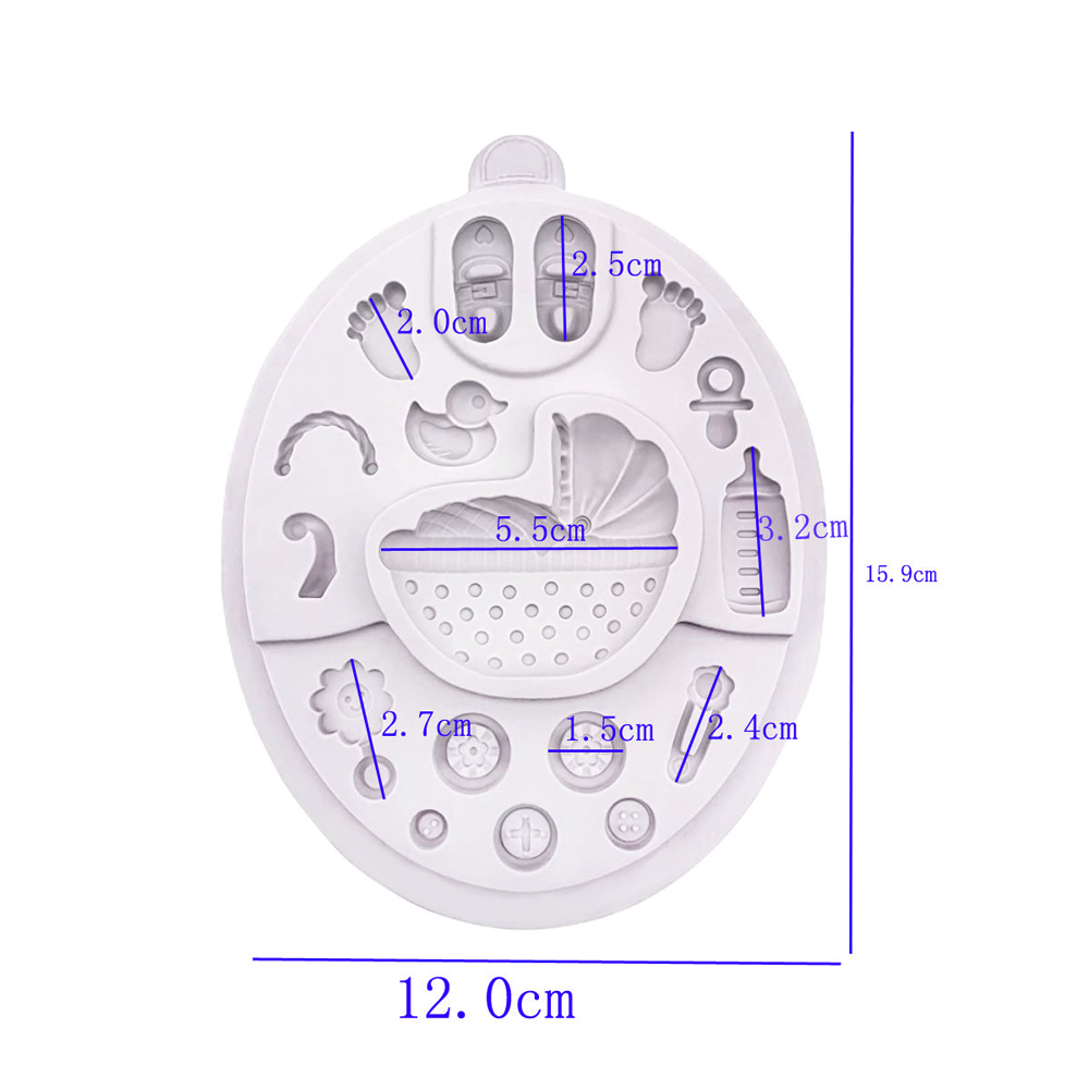 Stampo in Silicone Serie Baby  - Baby Clothing Yellow recensione e prezzo