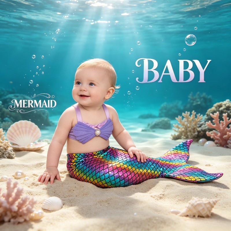 Costume da Sirena per Neonati, - Baby Clothing Usa recensione e prezzo