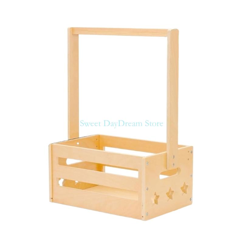 Y88C Wooden Baby Shower Gift B - Baby Clothing Basket recensione e prezzo